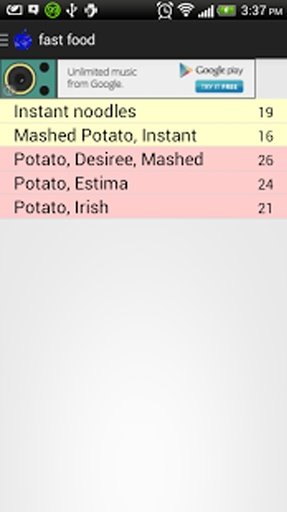 Glycemic Load截图10