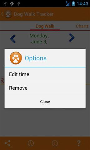 狗散步跟踪和提醒 Dog Walk Tracker &amp;截图4
