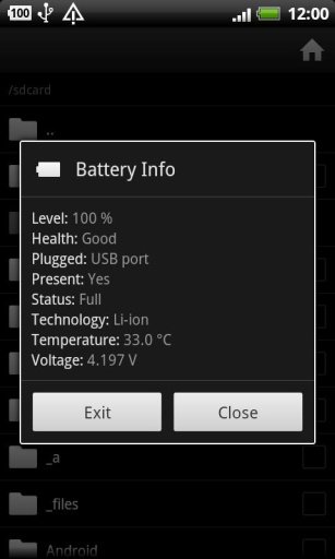 fileman Battery Info截图3