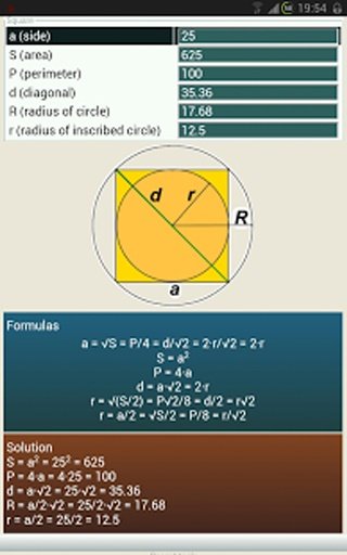 Solve geometry with MathX Lite截图10