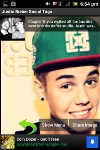 Justin Bieber Social Tags截图2