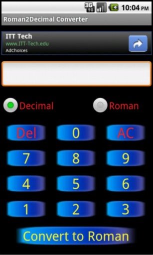 Roman to Decimal Converter截图1