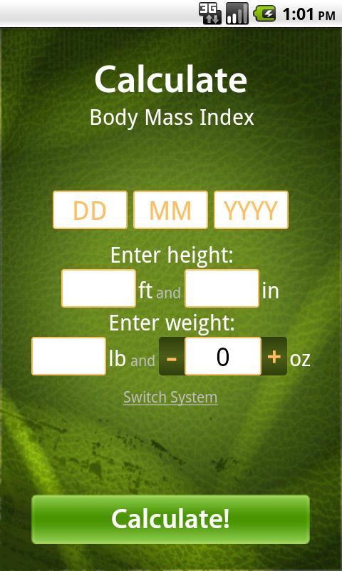 Body Mass Index Calculator截图2