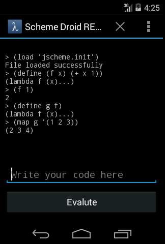 Scheme Droid截图5