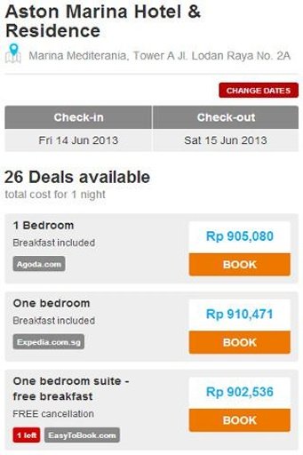 Indonesia Hotel 80% Discount截图5