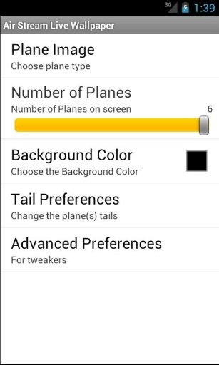 Air Stream Live Wallpaper截图5