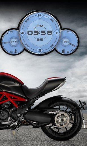 Ducati Diavel Compass HD LWP截图3