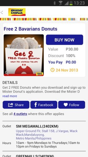 Mister Donut Philippines截图4