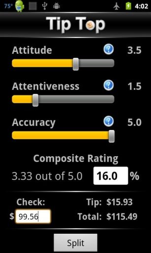 Tip Top (Tip Calculator)截图4