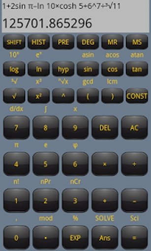 Pi Scientific Calculator截图1