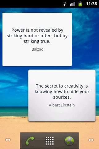 Smart Quotes Widget截图2