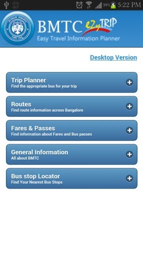 BMTC Mobile App截图10