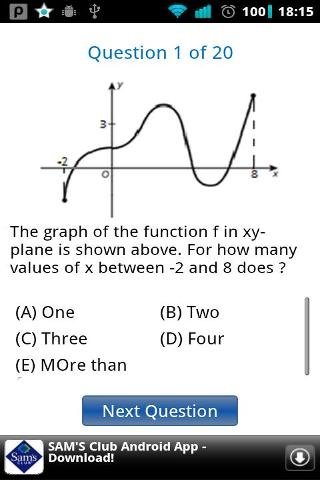 SAT Math Quiz 4截图1