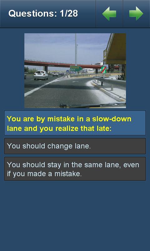 Driving Theory Tests Demo截图2