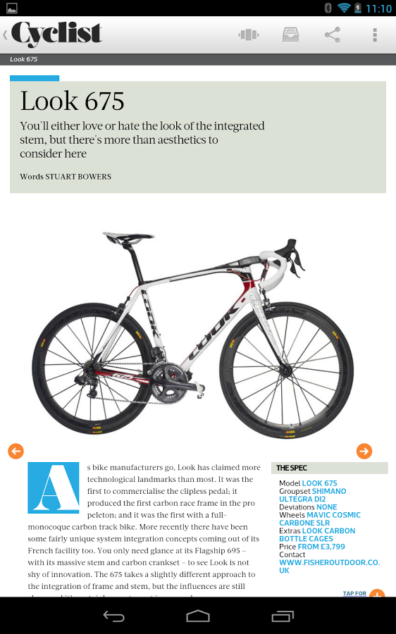 Cyclist: Road Cycling Magazine截图8