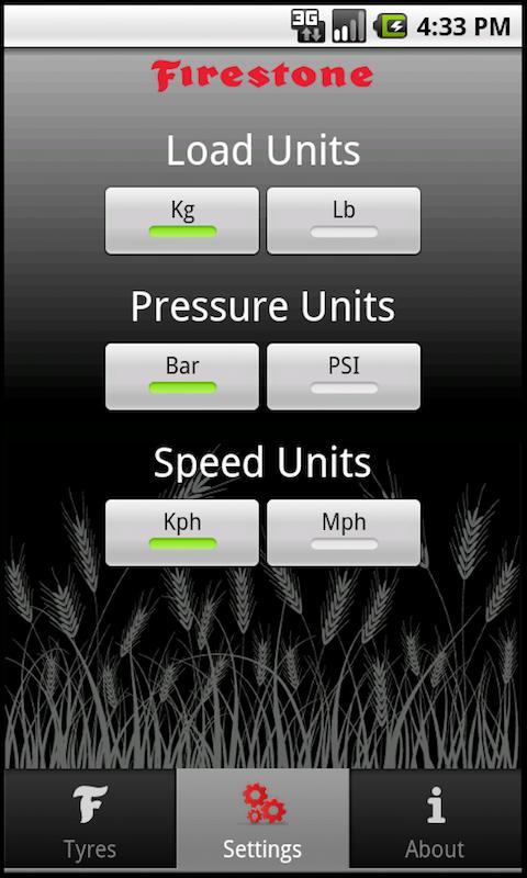 Tyre Pressure Calculator截图3