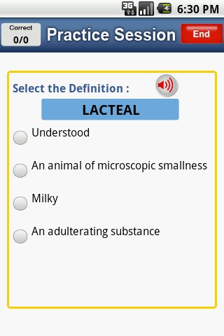 IntelliVocab for SAT,GRE,GMAT截图2