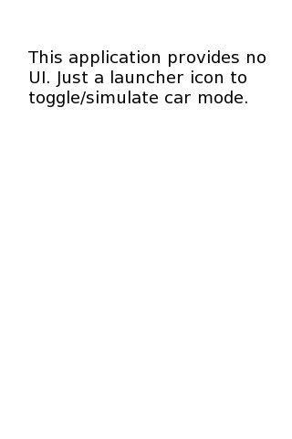 Car Mode Control截图3