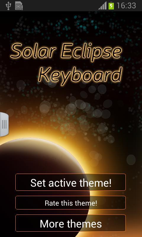 Solar Eclipse Keyboard截图1