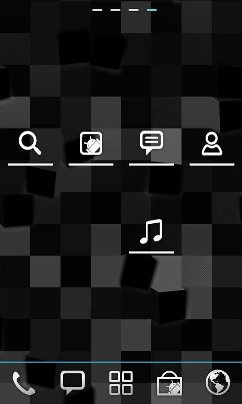 ICS Search Line for GO Widget截图1