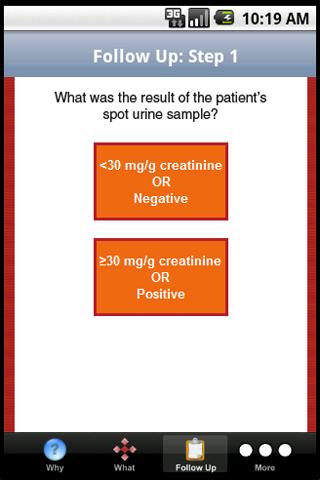 Screening for Albuminuria截图1