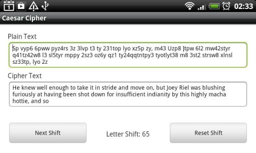 凯撒密码 Caesar Cipher截图4