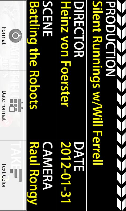 Film Clapper Board Lite截图1