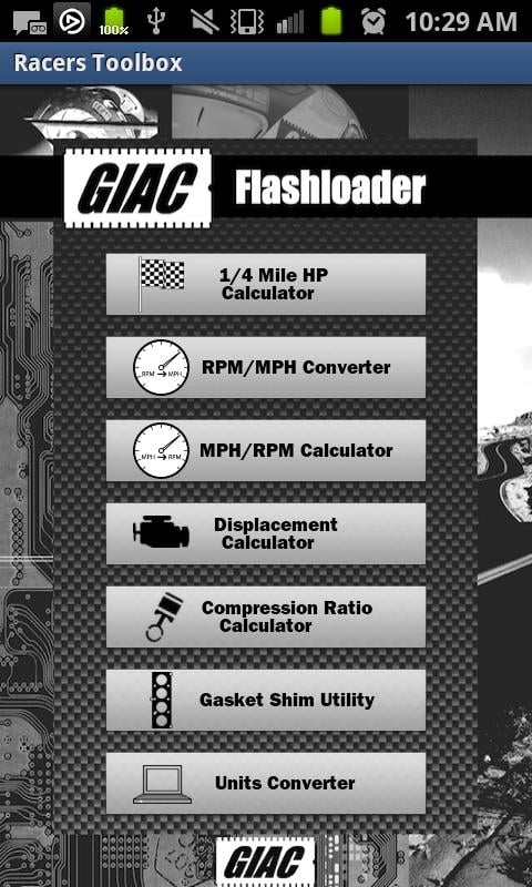 GIAC Flashloader Wireless App截图1