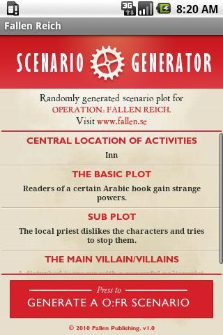 O:FR Scenario Generator截图1