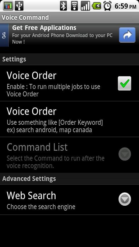 Voice Command截图1