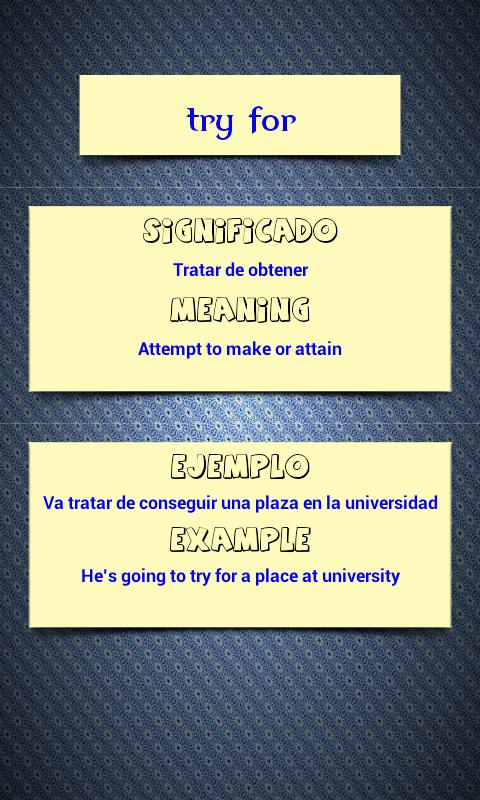 Aprende los Phrasal Verbs截图4