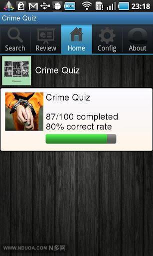 Crime Quiz截图1