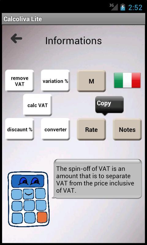 Calco VAT Lite截图3