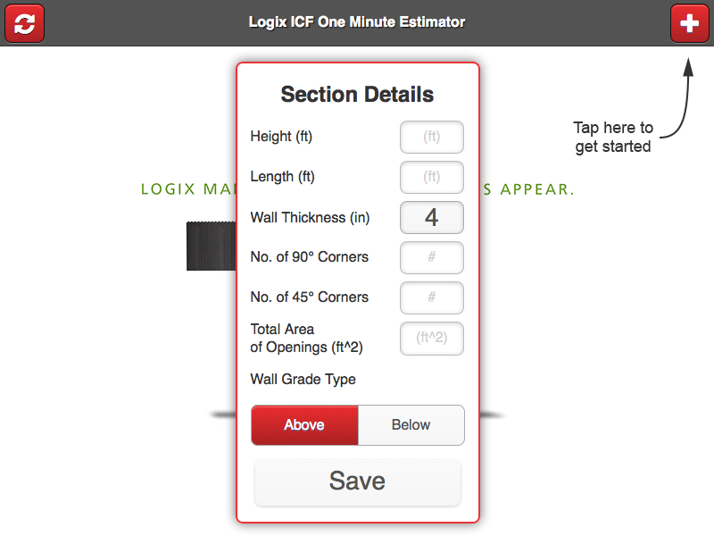 Logix One Minute Estimator截图10