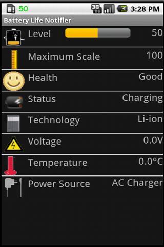 Battery Life Notifier截图1