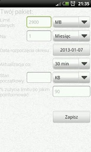 Licznik Danych 3G/Wi-fi截图7