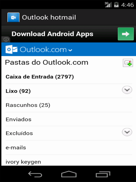 Outlook hotmail, Email Pro截图3