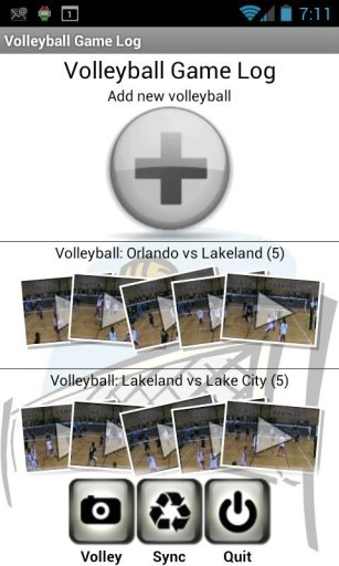 Volleyball Game Log截图4