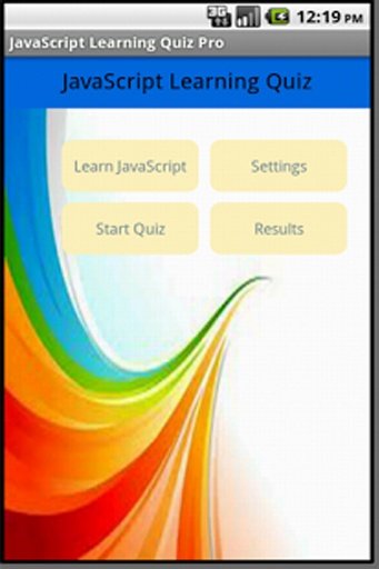 JavaScript Learning Quiz截图3