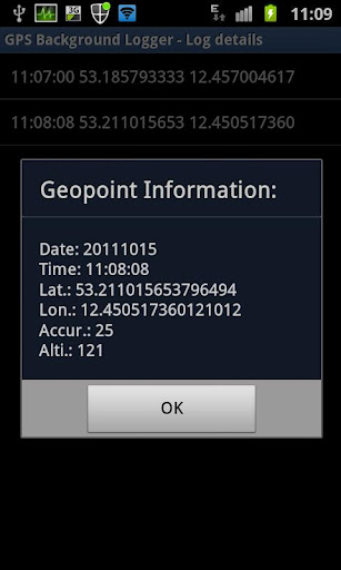 GPS Background Logger截图4