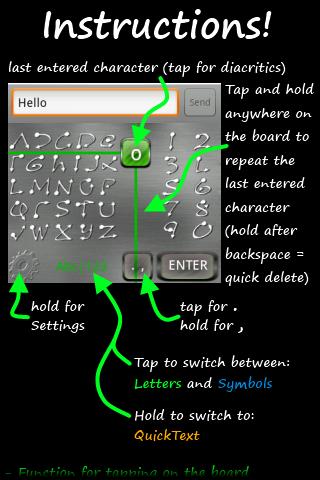 G-board Lite (Gesture Input)截图2