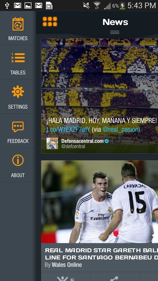 Real Madrid Pro: RMFC Noticias截图3