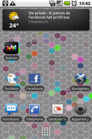 Live Wallpaper : The Hex Map截图1