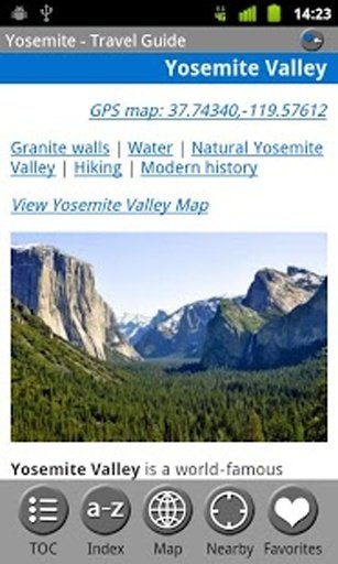 Yosemite NP - FREE Guide &amp; Map截图9