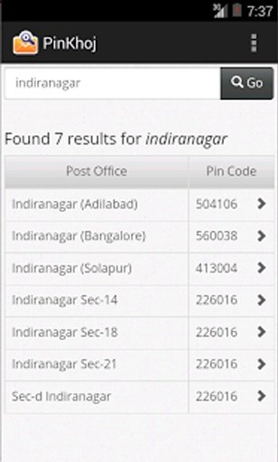 Pincode Finder India (PinKhoj)截图3