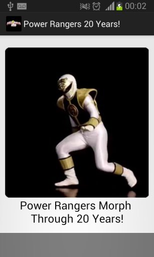 Power Rangers Morph 20 Years!截图1