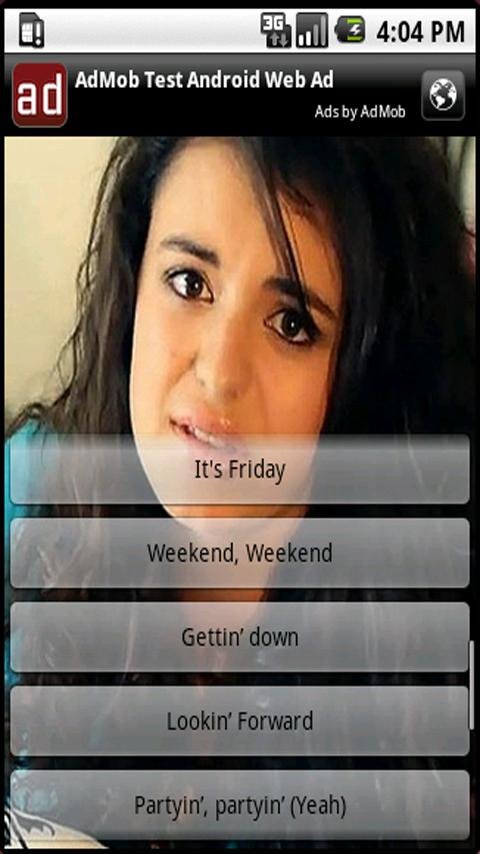 Rebecca Black Friday FREE!!截图1