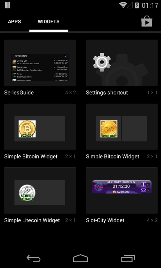 Litecoin widget (simple)截图3