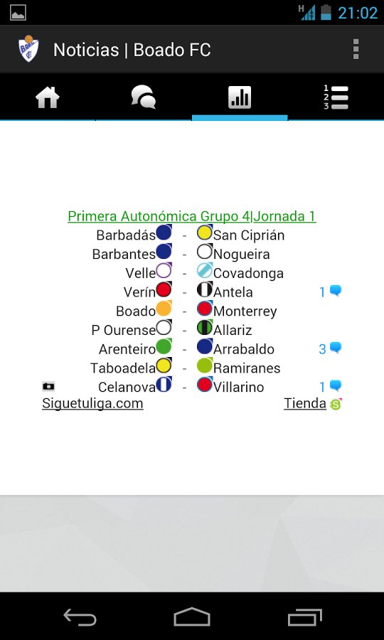 Boado FC截图6