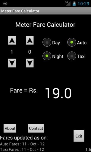 Mumbai Meter Fare Calculator截图1